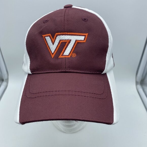 Virginia Tech Hokies Cap Hat Hook & Loop NCAA 2012 Hackin Hokies Balzer - Picture 1 of 8